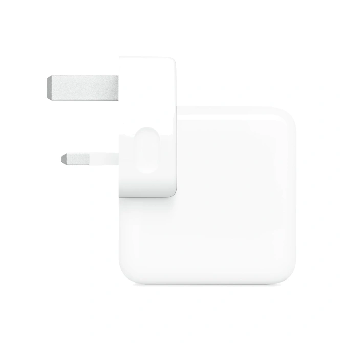 Apple USB-C Power Adapter 30W - Type G - Stekker voor Verenigd Koninkrijk - Wit