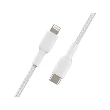 Belkin Boost↑Charge™ Braided Lightning naar USB-C kabel - 2 meter - Wit Belkin Boost↑Charge™ Braided Lightning naar USB-C kabel - 2 meter - Wit