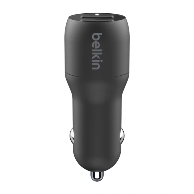 Belkin Boost↑Charge™ Dual USB Car Charger + Lightning kabel - 24W