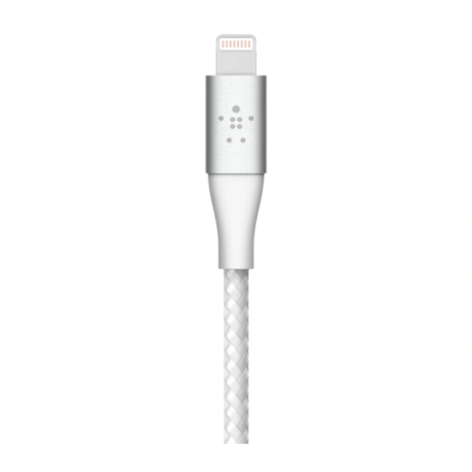 Belkin BoostCharge Pro Braided Lightning naar USB-A kabel - 2 meter - Wit