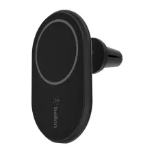 Belkin Magnetic Wireless Car Vent Mount MagSafe - MagSafe draadloze autolader - Zwart Belkin Magnetic Wireless Car Vent Mount MagSafe - MagSafe draadloze autolader - Zwart