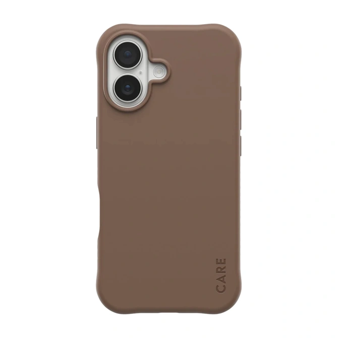 CARE by PanzerGlass Fashionable Case Samba met MagSafe Apple iPhone 17 - Espresso Brown