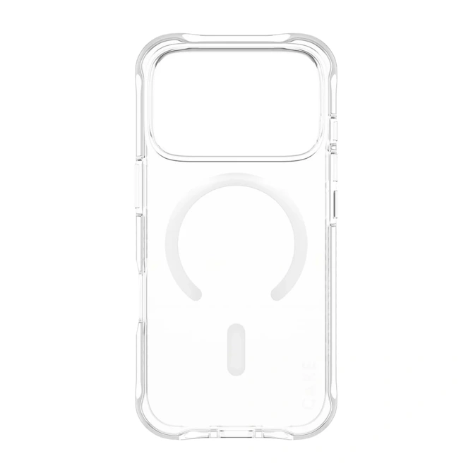 CARE by PanzerGlass Fashionable Case Samba met MagSafe Apple iPhone 17 Pro - Clear / White