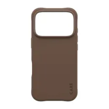 CARE by PanzerGlass Fashionable Case Samba met MagSafe Apple iPhone 17 Pro - Espresso Brown