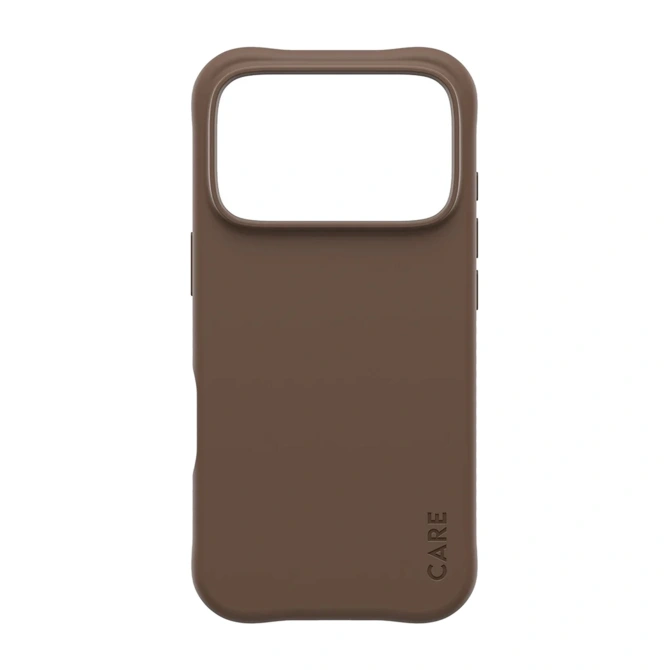 CARE by PanzerGlass Fashionable Case Samba met MagSafe Apple iPhone 17 Pro - Espresso Brown