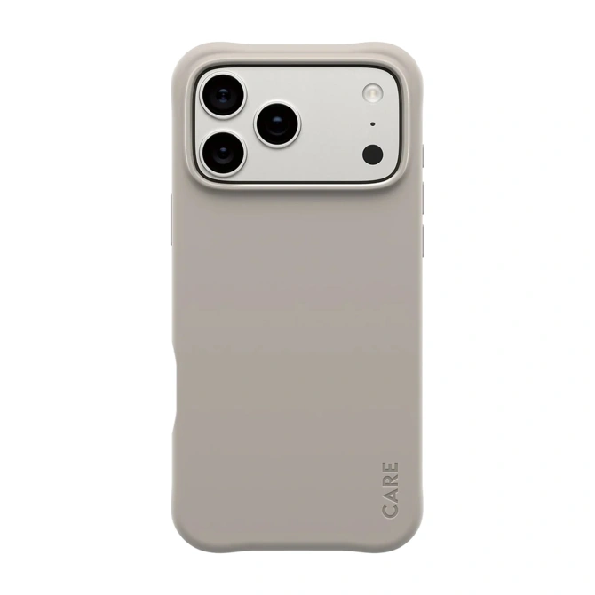 CARE by PanzerGlass Fashionable Case Samba met MagSafe Apple iPhone 17 Pro Max - Vanilla Beige