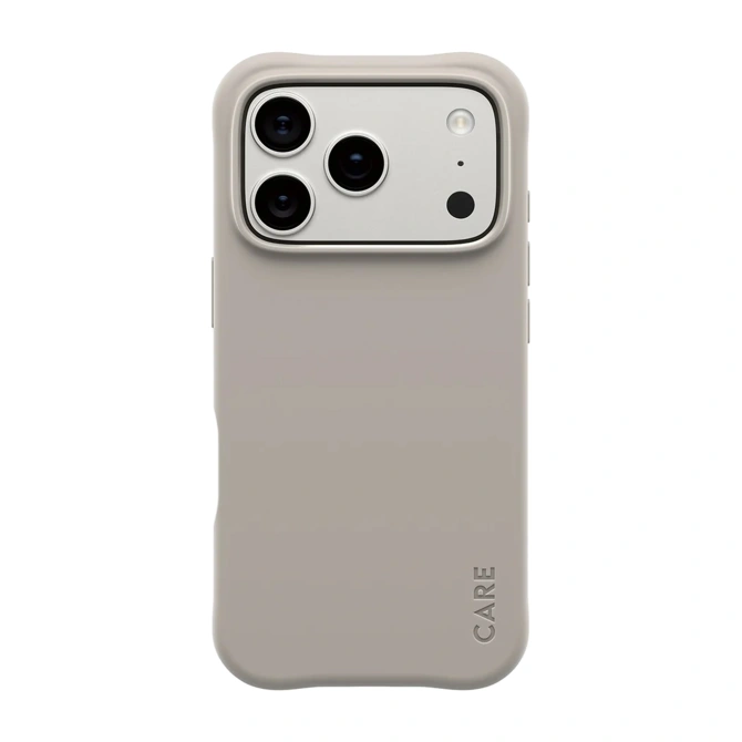 CARE by PanzerGlass Fashionable Case Samba met MagSafe Apple iPhone 17 Pro - Vanilla Beige