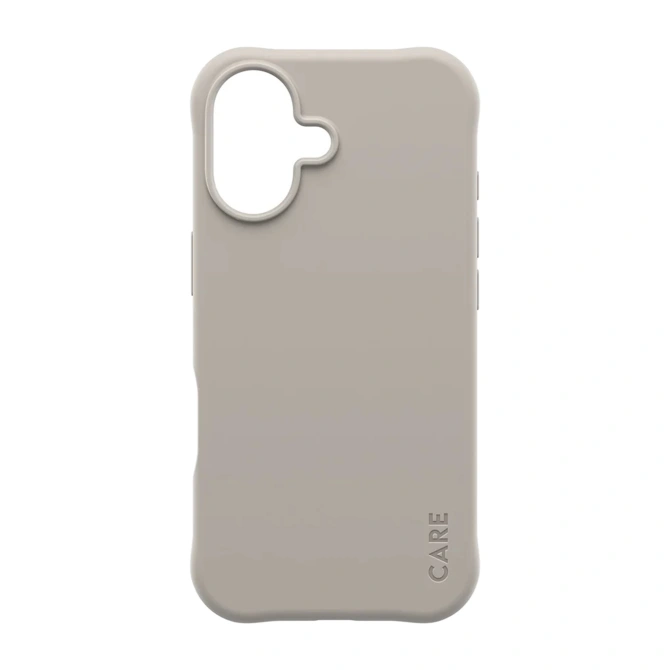 CARE by PanzerGlass Fashionable Case Samba met MagSafe Apple iPhone 17 - Vanilla Beige