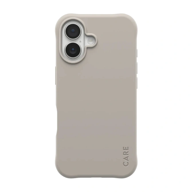 CARE by PanzerGlass Fashionable Case Samba met MagSafe Apple iPhone 17 - Vanilla Beige