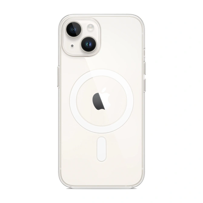 Clearcase MagSafe Apple iPhone 14 - Transparant