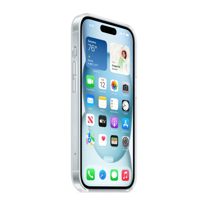 Clearcase MagSafe Apple iPhone 15 - Transparent