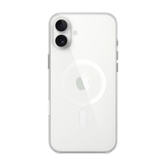 Clearcase MagSafe Apple iPhone 16 Plus - Transparant