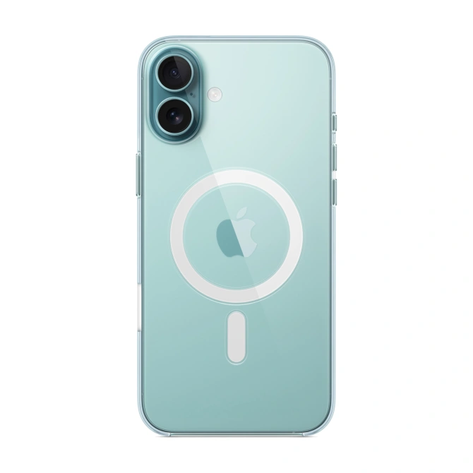 Clearcase MagSafe Apple iPhone 16 Plus - Transparant