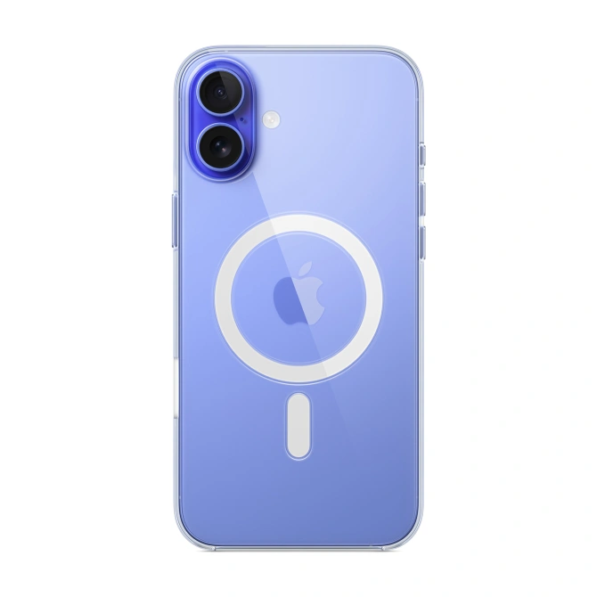 Clearcase MagSafe Apple iPhone 16 Plus - Transparant