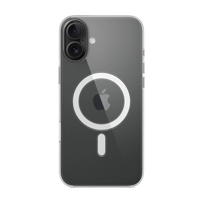 Clearcase MagSafe Apple iPhone 16 Plus - Transparant