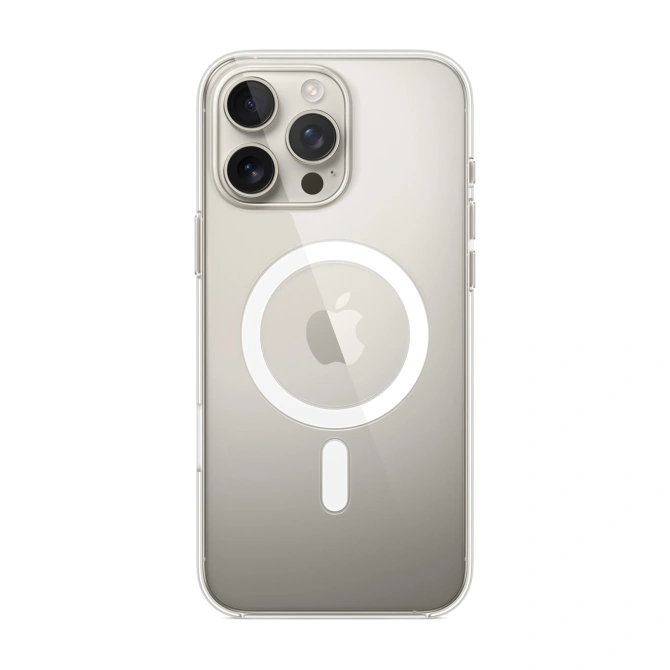 Clearcase MagSafe Apple iPhone 16 Pro Max - Transparant