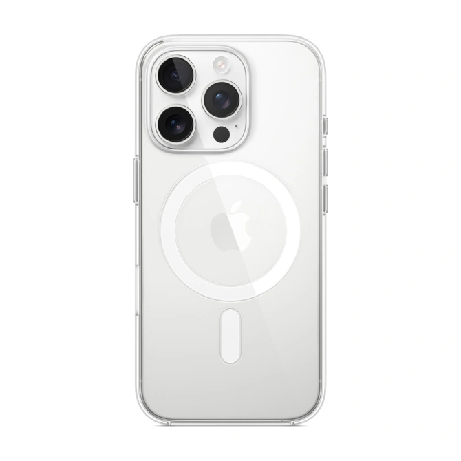 Clearcase MagSafe Apple iPhone 16 Pro - Transparant