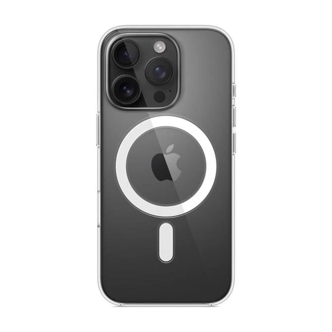 Clearcase MagSafe Apple iPhone 16 Pro - Transparant