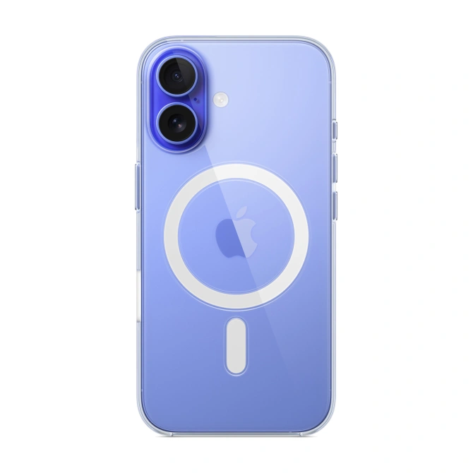Clearcase MagSafe Apple iPhone 16 - Transparant