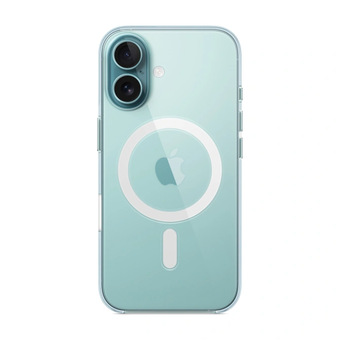 Clearcase MagSafe Apple iPhone 16 - Transparant