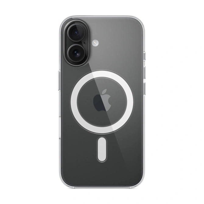 Clearcase MagSafe Apple iPhone 16 - Transparant