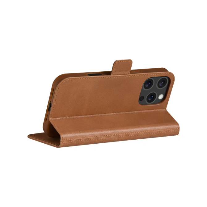 dbramante1928 Copenhagen Bookcase Apple iPhone 16 Pro Max - Tan