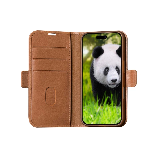 dbramante1928 Copenhagen Bookcase Apple iPhone 16 Pro - Tan