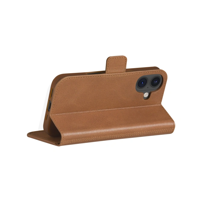 dbramante1928 Copenhagen Bookcase Apple iPhone 16 - Tan