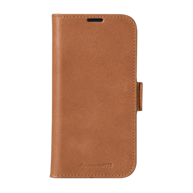 dbramante1928 Copenhagen Bookcase Apple iPhone 16 - Tan