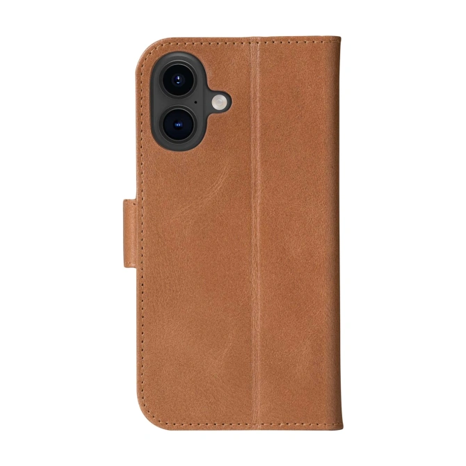 dbramante1928 Copenhagen Bookcase Apple iPhone 16 - Tan
