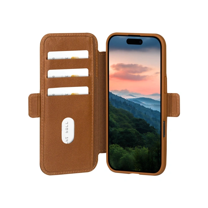 dbramante1928 Copenhagen Bookcase Apple iPhone 17 - Tan