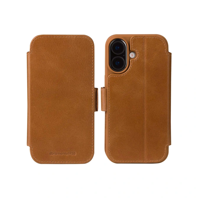 dbramante1928 Copenhagen Bookcase Apple iPhone 17 - Tan