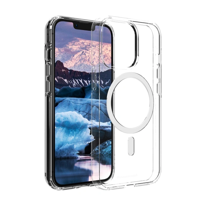 dbramante1928 Iceland Pro Backcover met MagSafe Apple iPhone 13 Pro - Transparant