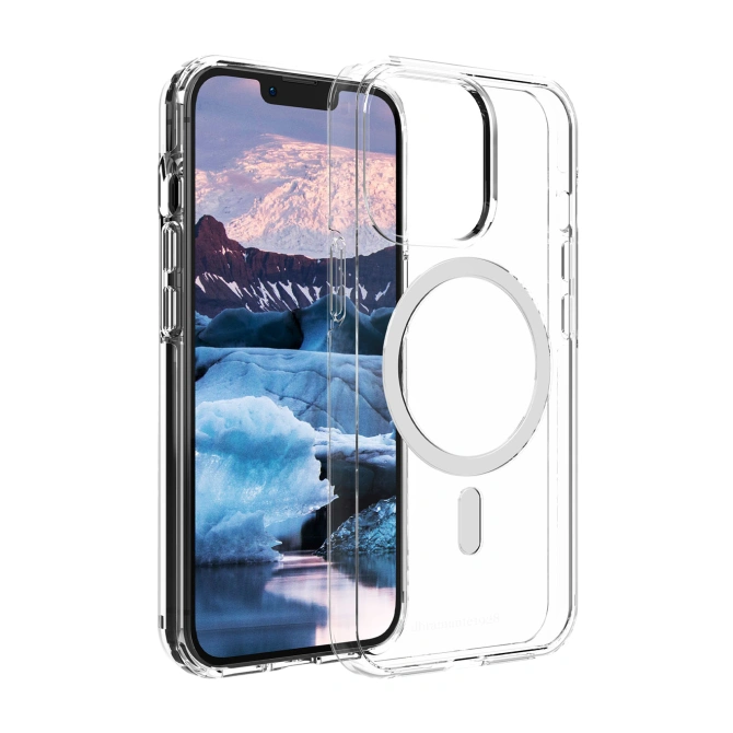 dbramante1928 Iceland Pro Backcover met MagSafe Apple iPhone 13 - Transparant
