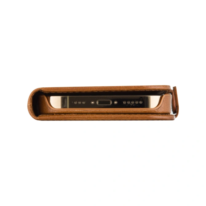 dbramante1928 Lynge Bookcase Apple iPhone 15 Pro - Tan