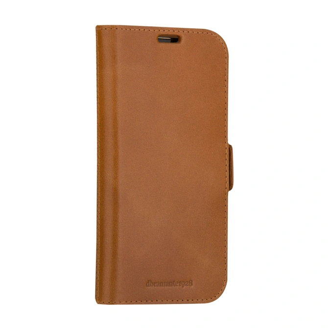 dbramante1928 Lynge Bookcase Apple iPhone 15 Pro - Tan