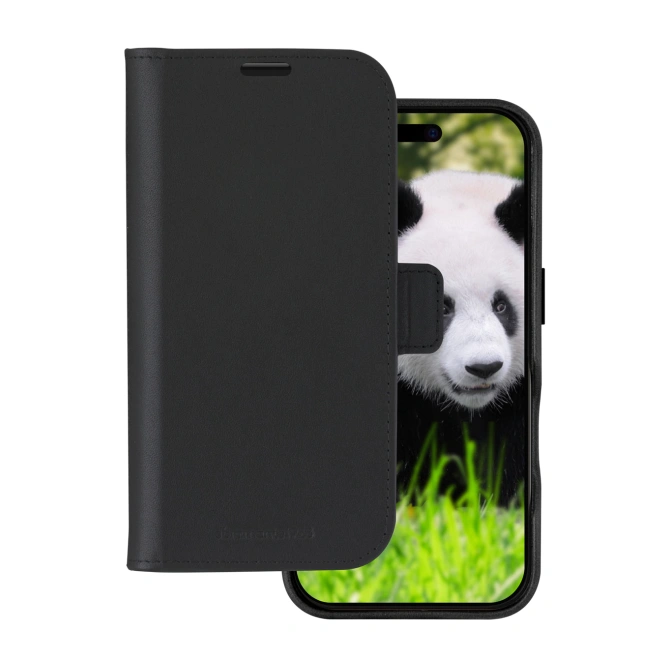 dbramante1928 Lynge Bookcase MagSafe Apple iPhone 16 - Zwart