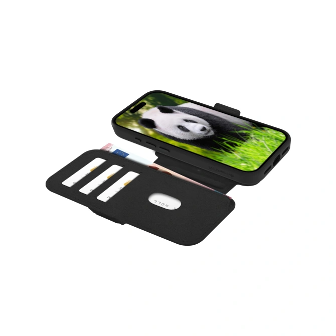 dbramante1928 Lynge Bookcase MagSafe Apple iPhone 17 Pro - Zwart