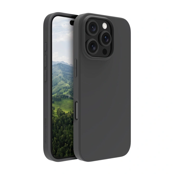dbramante1928 Nuuk Backcover Apple iPhone 16 - Zwart
