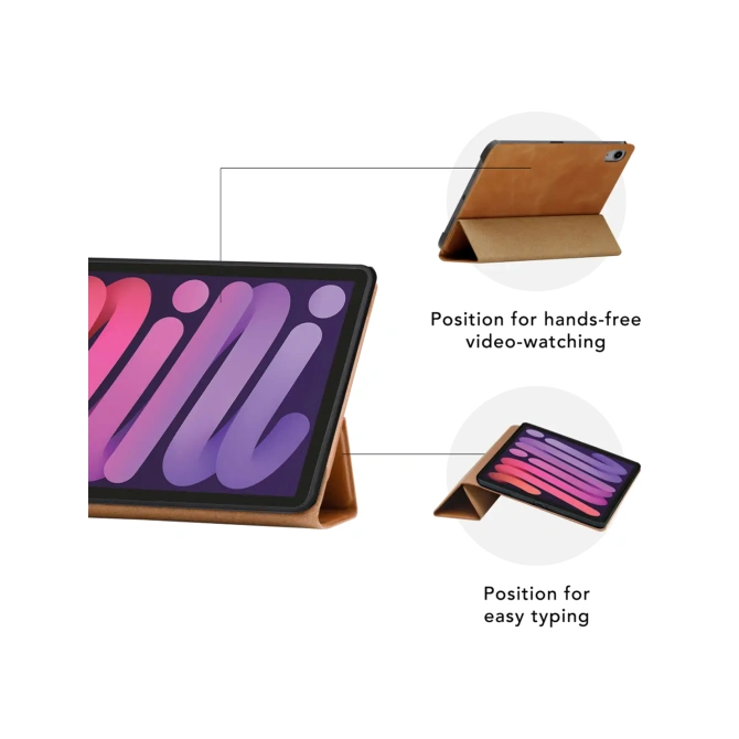 dbramante1928 Risskov Case Apple iPad Air 11 inch (2026) M4 / (2025) M3 / (2024) M2 / Air 5 (2022) / Air 4 (2020) - Bruin