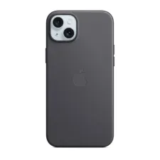 FineWoven Backcover MagSafe Apple iPhone 15 Plus - Zwart