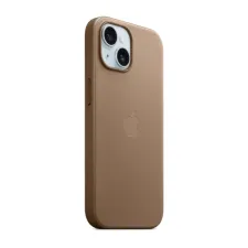FineWoven Backcover MagSafe Apple iPhone 15 - Taupe