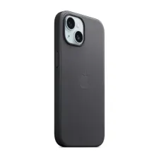 FineWoven Backcover MagSafe Apple iPhone 15 - Zwart