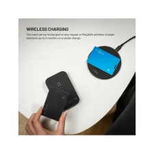 Fixed Tag Card 2 - Bluetooth Tracker voor iOS - Zwart