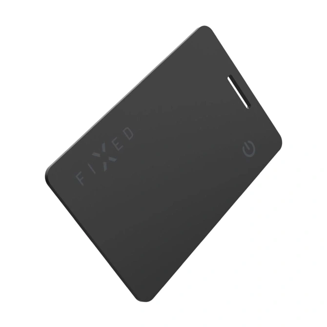 Fixed Tag Card 2 - Bluetooth Tracker voor iOS - Zwart