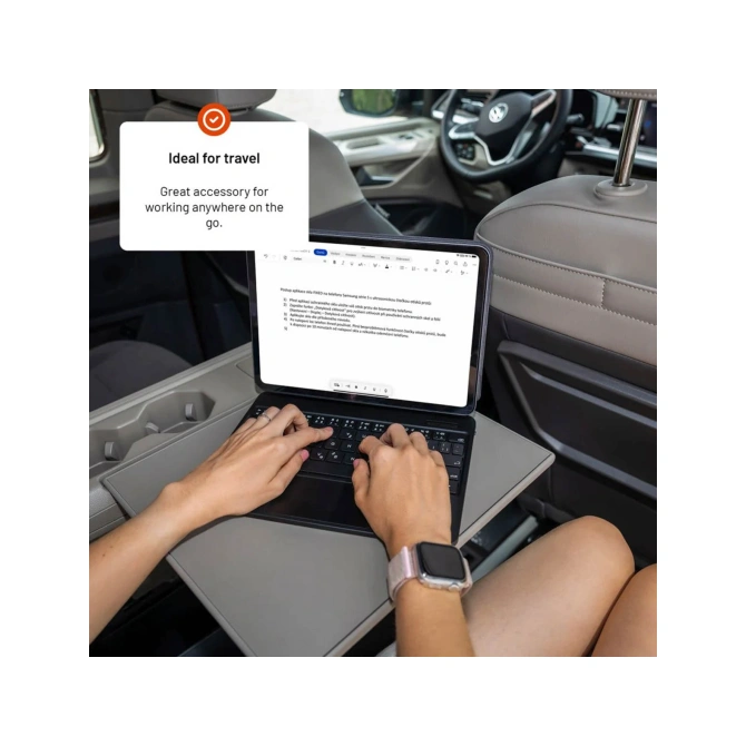 Fixed Typee keyboard case Apple iPad Air 11 inch (2026) M4 / (2025) M3 / (2024) M2 / Air 5 (2022) / Air 4 (2020) / Pro 11 (18/20/21/22) - QWERTY / NL - Zwart