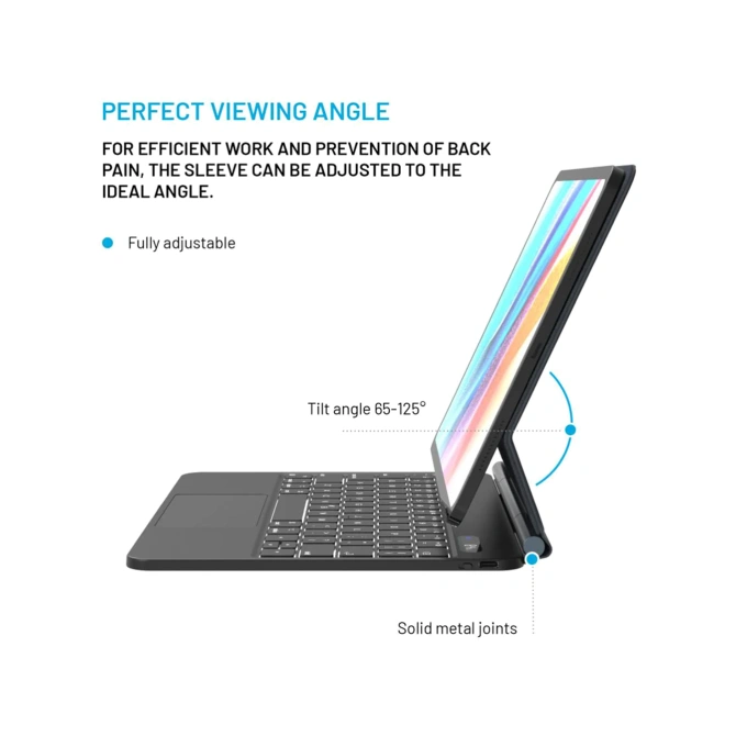 Fixed Typee keyboard case Apple iPad Pro 11 (2025) M5 / (2024) M4 - QWERTY / NL - Zwart