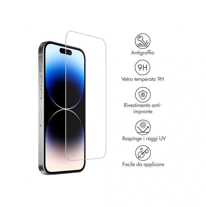 Gehard Glas Screenprotector voor Accezz Project Applicator Apple iPhone 16 / 15