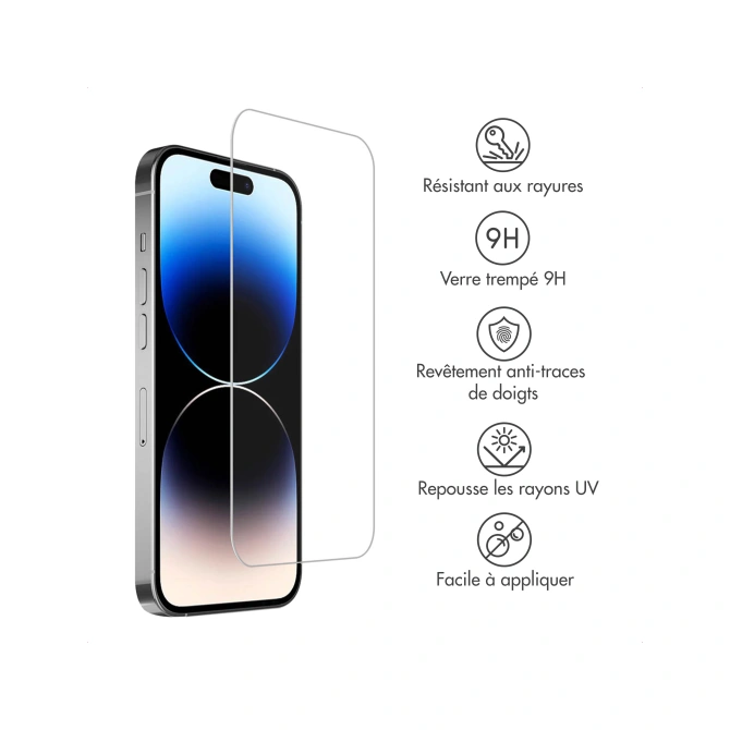 Gehard Glas Screenprotector voor Accezz Project Applicator Apple iPhone 16 / 15