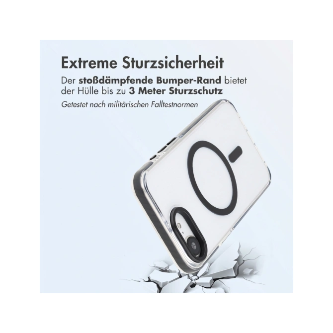 imoshion Combat MagSafe Backcover Apple iPhone 17e / 16e - Zwart